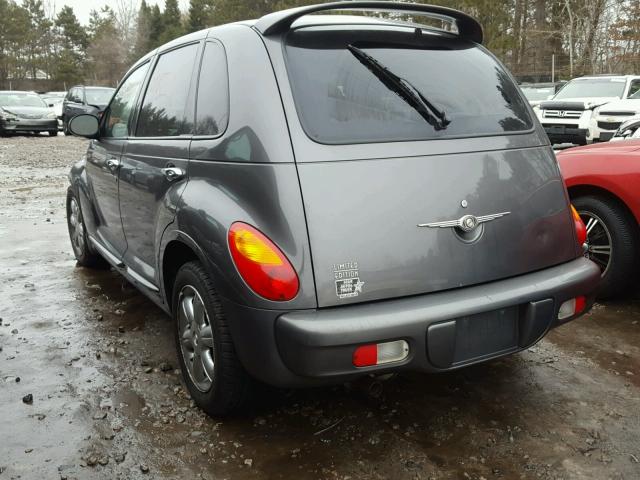 3C8FY68B54T328033 - 2004 CHRYSLER PT CRUISER GRAY photo 3