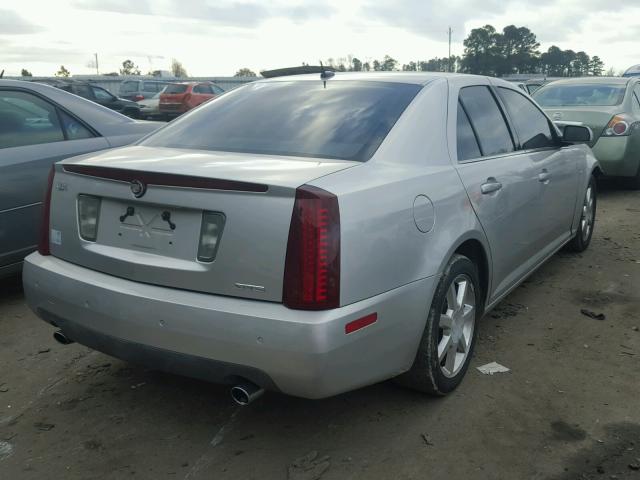 1G6DW677950158806 - 2005 CADILLAC STS SILVER photo 4