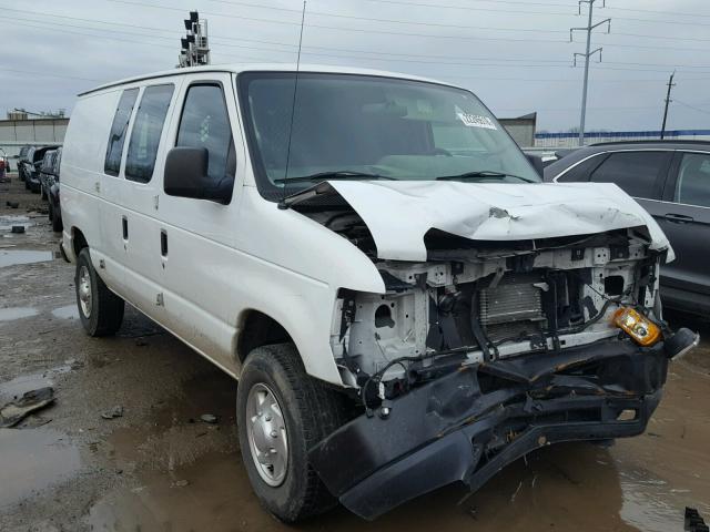 1FTNE2EW6BDA74275 - 2011 FORD ECONOLINE WHITE photo 1