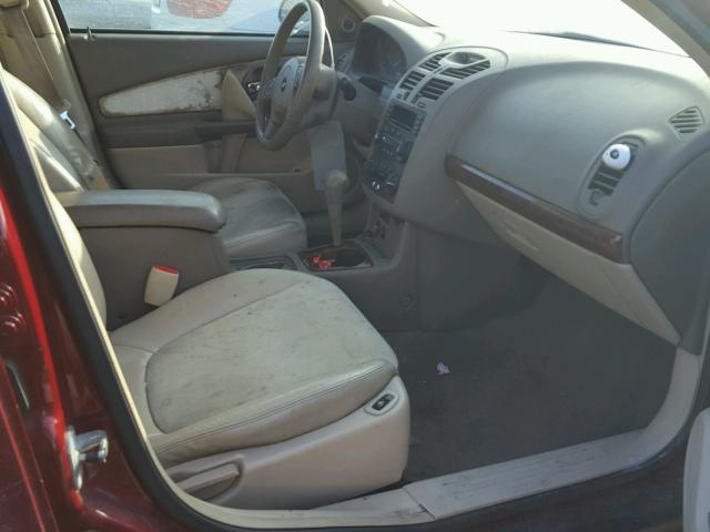 1G1ZU64844F142975 - 2004 CHEVROLET MALIBU MAX 红色 照片 5