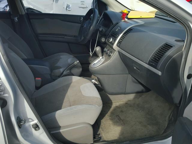 3N1AB6AP4AL694051 - 2010 NISSAN SENTRA 2.0 SILVER photo 5