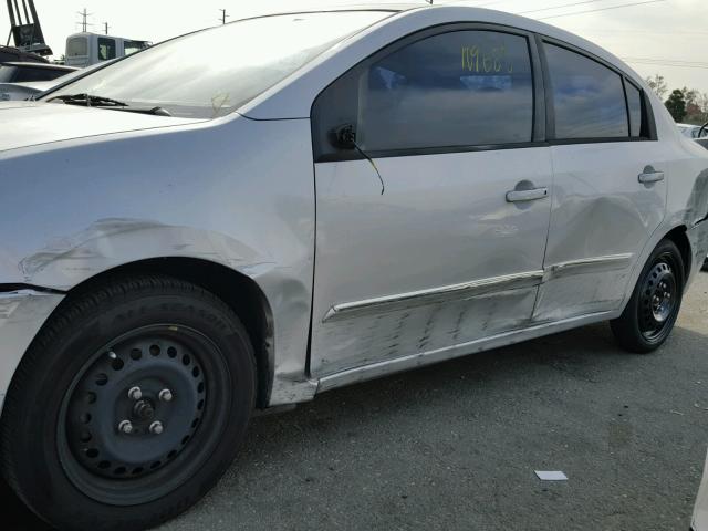 3N1AB6AP4AL694051 - 2010 NISSAN SENTRA 2.0 SILVER photo 9