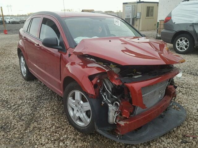 1B3HB48C69D130973 - 2009 DODGE CALIBER SX RED photo 1