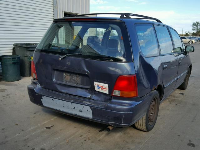 JHMRA1848SC005609 - 1995 HONDA ODYSSEY LX BLUE photo 4