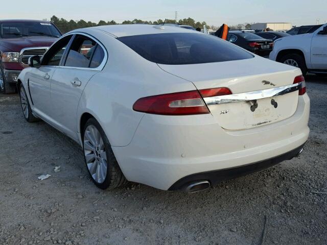 SAJWA06B19HR36726 - 2009 JAGUAR XF PREMIUM WHITE photo 3