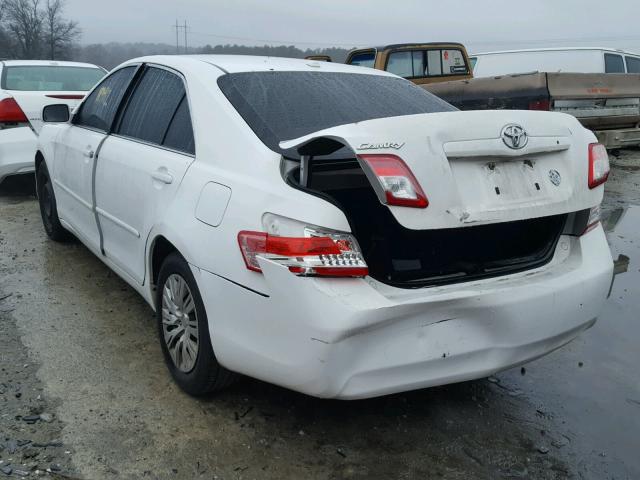 4T4BF3EK2BR108717 - 2011 TOYOTA CAMRY BASE WHITE photo 9