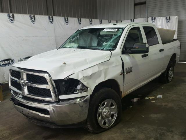 3C6UR5CLXGG152956 - 2016 RAM 2500 ST WHITE photo 2