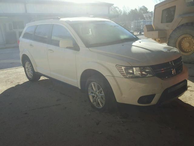 3C4PDCBG0FT742750 - 2015 DODGE JOURNEY SX WHITE photo 1