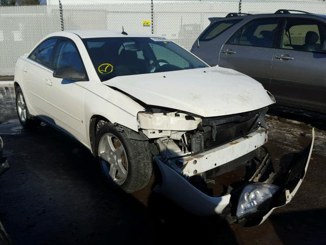 1G2ZG57N584237819 - 2008 PONTIAC G6 BASE WHITE photo 1