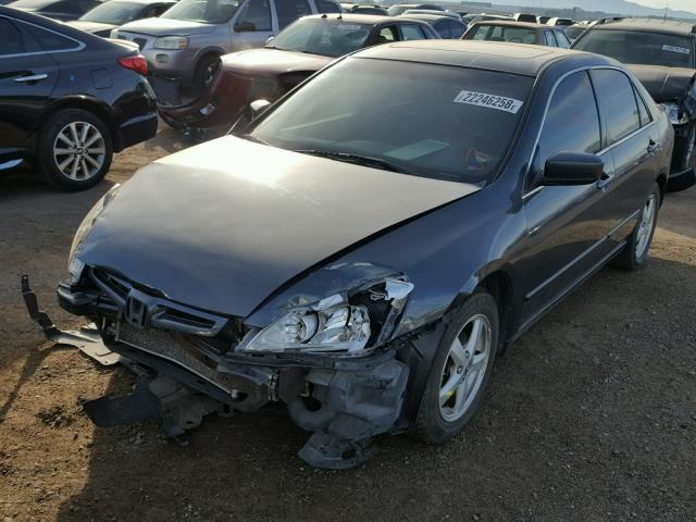 1HGCM567X5A070370 - 2005 HONDA ACCORD EX CHARCOAL photo 2