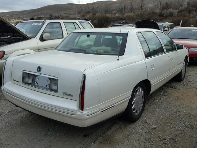 1G6KF5497VU297185 - 1997 CADILLAC DEVILLE CO WHITE photo 4