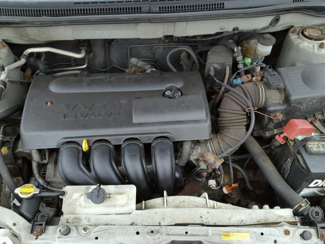 1NXBR32E43Z112222 - 2003 TOYOTA COROLLA CE SILVER photo 7