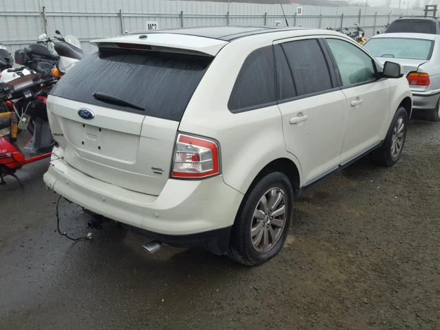 2FMDK49C07BB17792 - 2007 FORD EDGE SEL P BEIGE photo 4