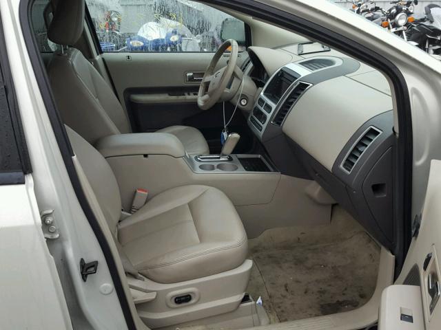 2FMDK49C07BB17792 - 2007 FORD EDGE SEL P BEIGE photo 5