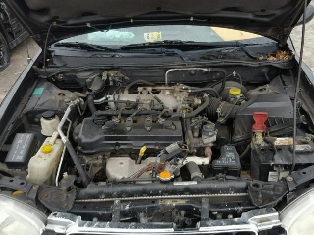 3N1CB51D71L457434 - 2001 NISSAN SENTRA XE BLACK photo 7