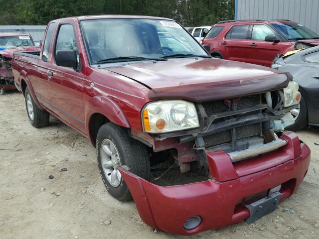 1N6DD26SX2C302274 - 2002 NISSAN FRONTIER K MAROON photo 1