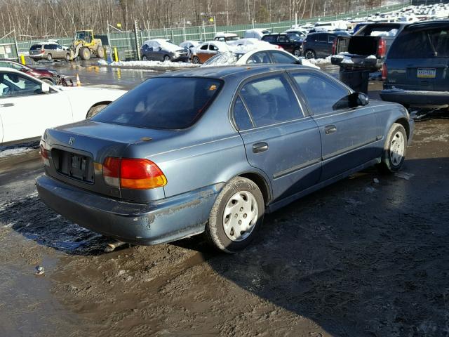 2HGEJ6671VH564092 - 1997 HONDA CIVIC LX BLUE photo 4