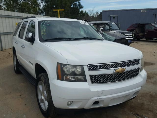 1GNFK13048R104673 - 2008 CHEVROLET TAHOE K150 WHITE photo 1