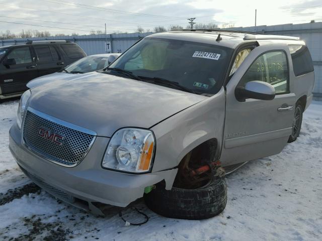 1GKFK66877J263664 - 2007 GMC YUKON XL D BEIGE photo 2