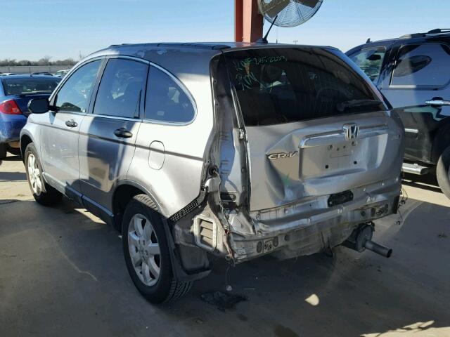 3CZRE38548G703385 - 2008 HONDA CR-V EX GRAY photo 3