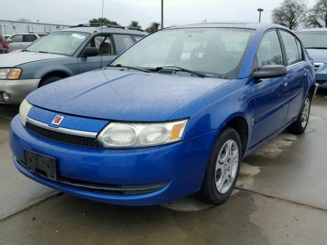 1G8AJ52FX4Z119525 - 2004 SATURN ION LEVEL BLUE photo 2