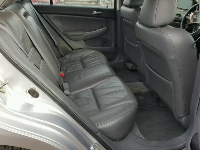 1HGCM56896A116748 - 2006 HONDA ACCORD EX SILVER photo 6