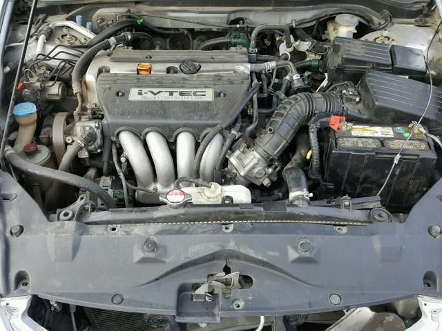 1HGCM56896A116748 - 2006 HONDA ACCORD EX SILVER photo 7