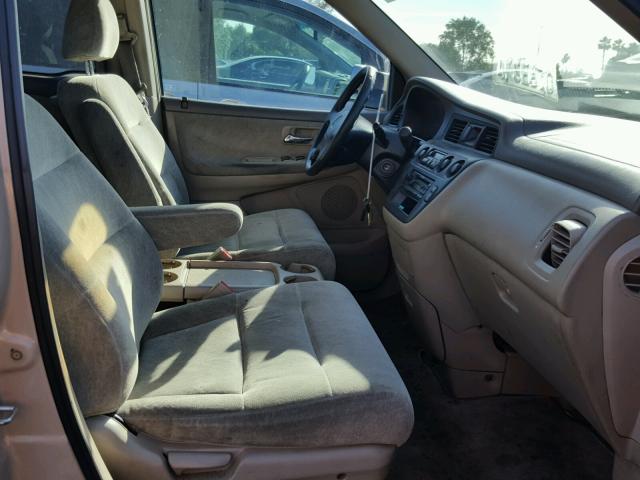 2HKRL1860YH560872 - 2000 HONDA ODYSSEY EX BEIGE photo 5