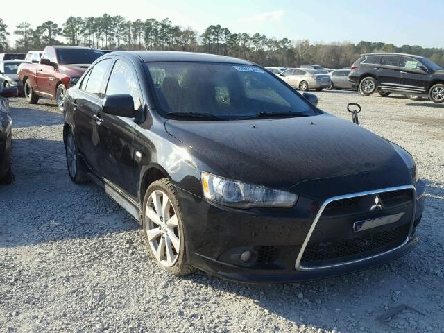 JA32U8FW5CU028315 - 2012 MITSUBISHI LANCER GT BLACK photo 1