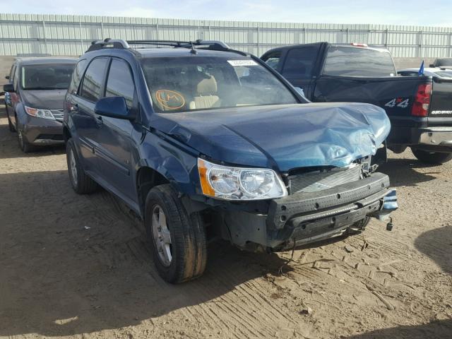 2CKDL63F666133348 - 2006 PONTIAC TORRENT BLUE photo 1