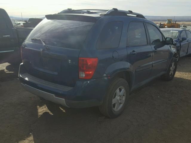 2CKDL63F666133348 - 2006 PONTIAC TORRENT BLUE photo 4