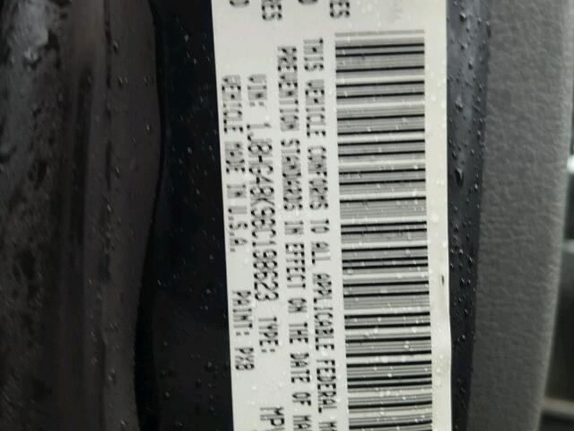 1J8HG48K96C198623 - 2006 JEEP COMMANDER 黑色 照片 10