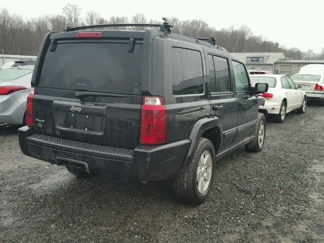 1J8HG48K96C198623 - 2006 JEEP COMMANDER 黑色 照片 4