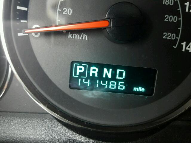 1J8HG48K96C198623 - 2006 JEEP COMMANDER 黑色 照片 8