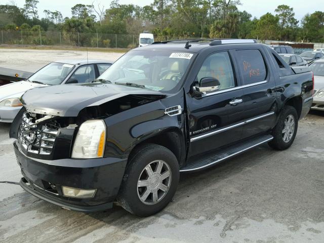 3GYFK62817G306750 - 2007 CADILLAC ESCALADE E BLACK photo 2