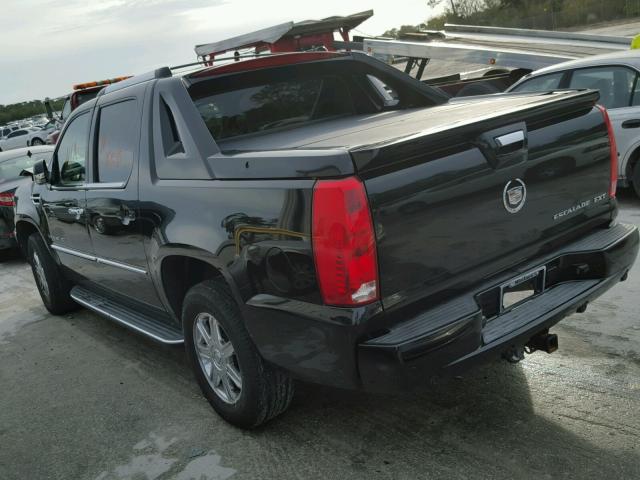 3GYFK62817G306750 - 2007 CADILLAC ESCALADE E BLACK photo 3