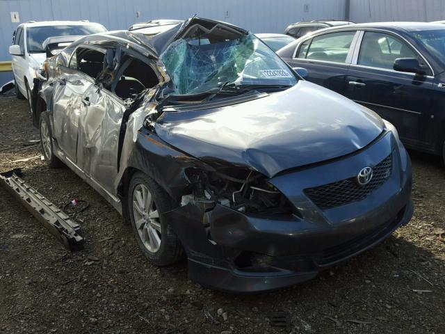 2T1BU40E29C153756 - 2009 TOYOTA COROLLA BA BLUE photo 1