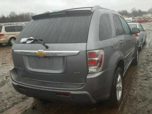 2CNDL73F266019033 - 2006 CHEVROLET EQUINOX LT GRAY photo 4