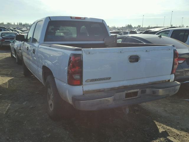 2GCEK13T761180151 - 2006 CHEVROLET SILVERADO WHITE photo 3