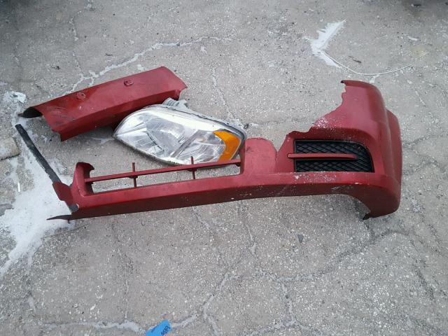 KL1TD566X7B056348 - 2007 CHEVROLET AVEO BASE წითელი ფოტო 9