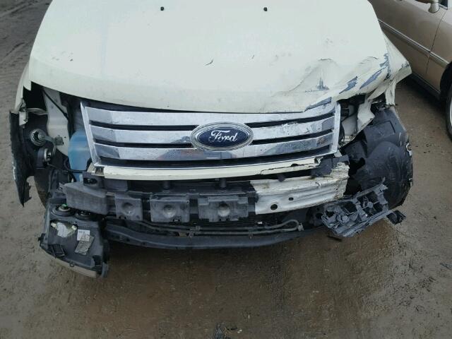 2FMDK49C48BA77105 - 2008 FORD EDGE LIMIT WHITE photo 7