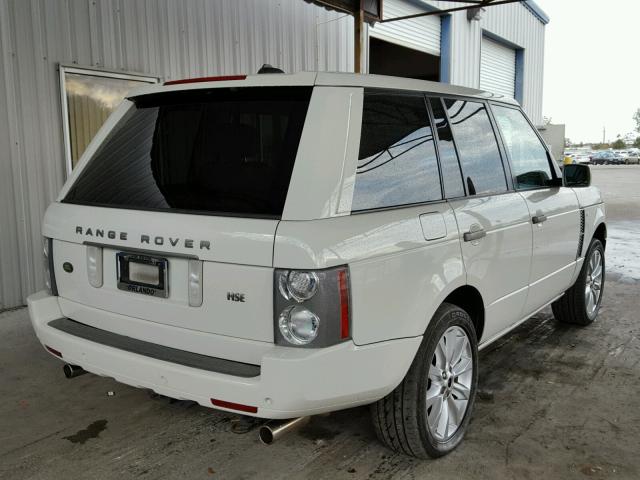 SALME15416A223017 - 2006 LAND ROVER RANGE ROVE WHITE photo 4