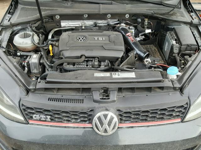 3VWYT7AU5FM032904 - 2015 VOLKSWAGEN GTI GRAY photo 7