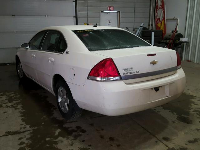 2G1WT58KX69256318 - 2006 CHEVROLET IMPALA LT WHITE photo 3