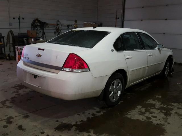 2G1WT58KX69256318 - 2006 CHEVROLET IMPALA LT WHITE photo 4