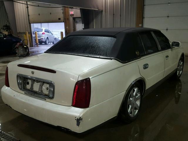 1G6KD54Y62U283688 - 2002 CADILLAC DEVILLE WHITE photo 4