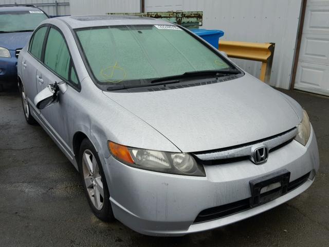 JHMFA16876S007002 - 2006 HONDA CIVIC EX SILVER photo 1