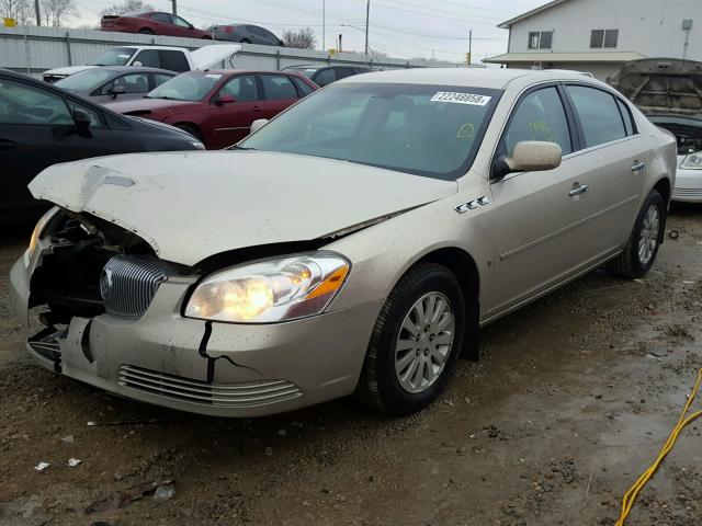 1G4HP57228U133345 - 2008 BUICK LUCERNE CX GOLD photo 2