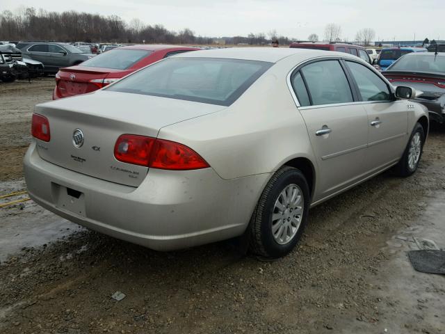 1G4HP57228U133345 - 2008 BUICK LUCERNE CX GOLD photo 4