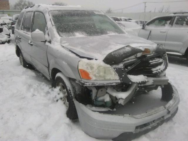 2HKYF18493H503791 - 2003 HONDA PILOT EX SILVER photo 1